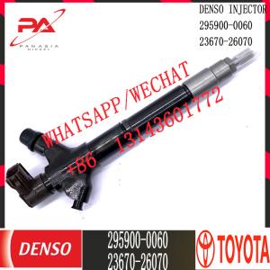 Wholesale DENSO Diesel Common Rail Injector 295900-0060 For TOYOTA 23670-26070 from china suppliers