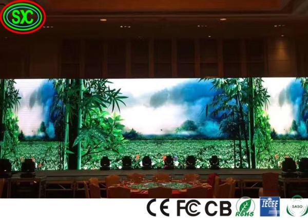 1100cd/m2 500mcd Stage Rental Led Display IECEE For Live Eventsfull color led