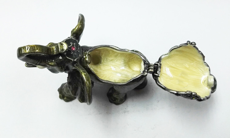 Indian elephant decorated Custom Made Jewelry Boxes for gift