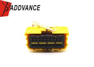 Wholesale Tyco TE Connectivity PBT Female 54 Pin Yellow Automotive Wire Harness Connector from china suppliers