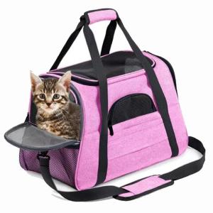 Wholesale Oxford Nylon Pets Travel Bags With Safety Inner Leash from china suppliers