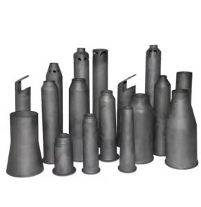 Wholesale High Quality Refractory Recrystallized Resic Sisic Sic Silicon Carbide Ceramic Burner Tube Nozzle from china suppliers