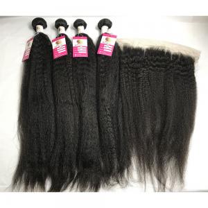 China Full Thick 26 Inch Kinky SGS 100% Brazilian Virgin Hair on sale
