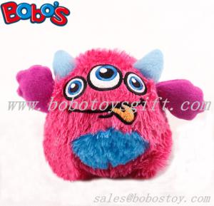 Wholesale 4&quot; Cute pink color stuffed pet toy with squeaker for puppy and dog from china suppliers