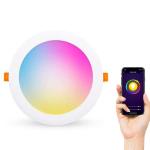 RGB IP44 Surface Mounted Downlight Recessed Smart Dimmable Anti Glare Commercial