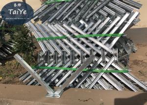 Wholesale Galvanized Outside Barbed Wire Fence Post Diameter 500mm Razor Wire Brackets from china suppliers