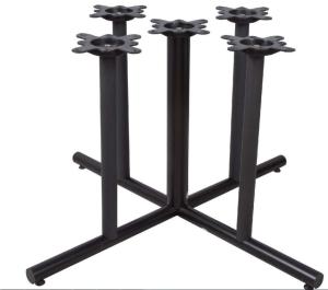 Wholesale Cast Iron Restaurant Table Bases Multi Columns Sturdy Cheap Furniture Component from china suppliers