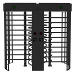 Security Revolving Full Height Turnstile Gates 120 Degree Dual Channel Access