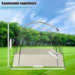 2.41*2.10*1.50M 6-Person Strong Fiberglass Frame Pop Up Sports Tents With UV
