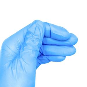 Wholesale Durable ISO13485 Disposable Nitrile Examination Gloves 240mm Dust Proof from china suppliers