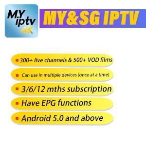 Wholesale full hd malaysia iptv with my singapore indian china etc channels and epg funtion from china suppliers