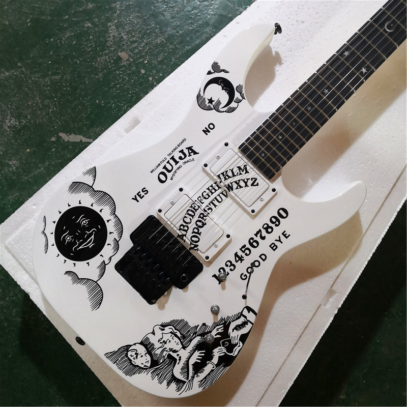 Customized special-shaped electric guitar with 6 strings can be made according to the pictures