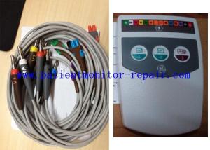 China CAM 14 Leadwire Set 10 Lead Banana AHA Mixed Lengths 10 Lead 90CM #2016032-001 GE Original CAM14 CAM Cables on sale
