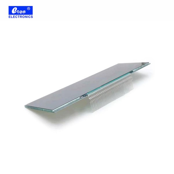 6 Digit 7 Segment LCD Display Module 155*50.5mm 6 O'clock Display 70 Pin Fuel Dispenser TN Type