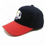 High Crown Unique Embroidered Baseball Caps Fashionable curved Baseball Hat