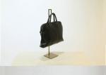 Metal Retail Handbag Holder Stand , Handbag Display Rack Adjustable Height
