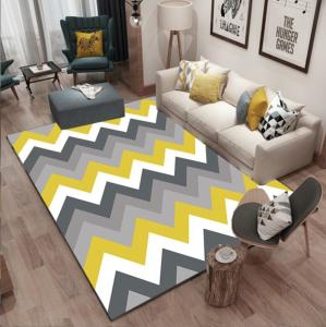 Wholesale Simple North European Geometric Polyester Fiber Floor Carpets For Living Room from china suppliers
