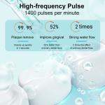 60psi Cordless Advanced Water Flosser For Travel