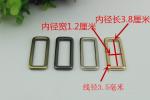 Wholesale Factory Made Thickness 3.5 MM Zinc Alloy Metal Square Buckle For