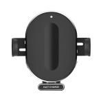 Rubber Oil Coating 360° Rotation 15W Qi Wireless Car Charger
