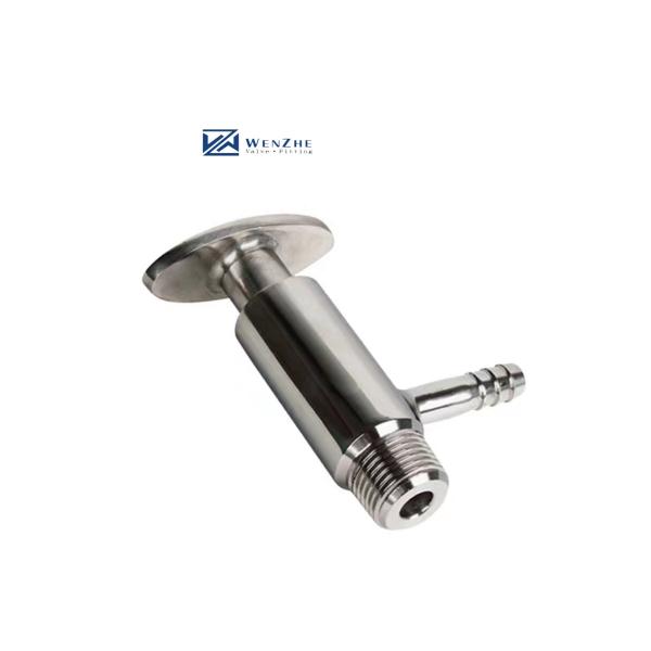 Hygienic Stainless Steel 304 316 Sampling Valve For Food Grade Contamination