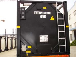 China Helium ISO Container Liquid Tank Container 20ft T62 Asphalt on sale