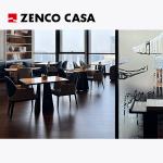 Luxury Hotel Restaurant Furniture Including Solid Wood Square Tables And Leather