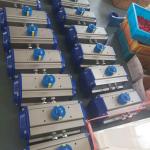 DA pneumatic actuator double action control valves for fire truck