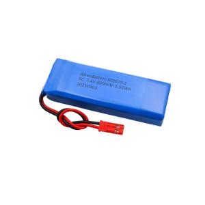 Wholesale 5C Medical Lithium Battery 2S1P 7.4 V 800mAh LiPo Battery Pack from china suppliers