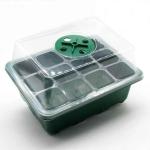 Customized Garden Plant Nursery Tray Pot Grow Germination Starter 12 Cells Plant