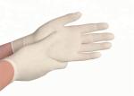 100% Natual Latex Non Sterile Gloves Medical Examination Non Irritating
