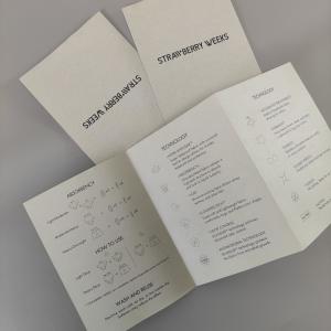 Wholesale Customizable Folded Paper Product Manuals Full Color Printing from china suppliers