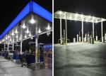 Aluminum Housing LED Canopy Lights IP65 For Gas Station / Parking Garage