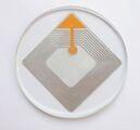 High quality original RF EAS Anti theft Security Alarm Soft Label-40mm*40mm
