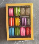 Food Safe Clear PET Macaron Packing Box Cake Roll Snow Crisp Baking Cookies