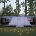 Year-Round Comfort and Portability Space Capsule House with Thermal Insulation