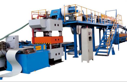 Automatic Stacker Double Belt Speed Polyurethane Sandwich Panel Manufacturing