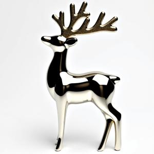 Wholesale Bring Joy Elegance To Holiday Decor With Majestic Elegance Reindeer Ornament from china suppliers