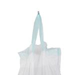 Large Clear Yard Waste Plastic Bags Emballage Square Bottom Bag