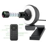 Built In 2pcs High Definition Microphone 78 Degree Webcam With USB Connectivity