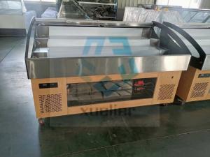 Wholesale Sliding Door Butcher Meat Freezer Direct Cooling LED Display from china suppliers