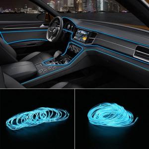 China 3m Modified Car Lights EL Cold Light Line With USB DIY T Dashboard Console LED Ambient Ligh on sale