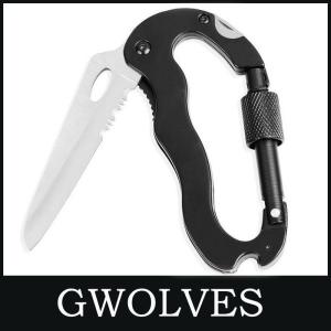 Wholesale Outdoor Camping EDC Multi Tool Multifunction Pocket Carabiner Knife 30-Day Money Back from china suppliers