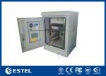 Two Doors IP55 Outdoor Telecom Enclosure Anti Corrosion With Rectifier Power