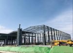 Industrial Prefab Metal Workshop Building With Mmbrane Fabric / Heat Treated