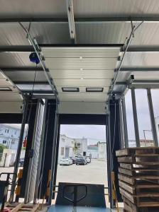 Wholesale Overhead sectional doors are durable, easy to operate and attractive industrial entrance from china suppliers