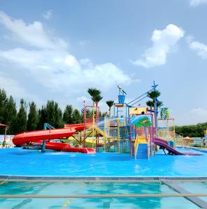 Wholesale Customized Outdoor Water Playground Fiberglass With Steel Reinforcement For Hotel Entertainment from china suppliers