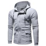 Custom 2 Piece Sports Gym Mens Jogging Two Piece Sweat Tracksuit