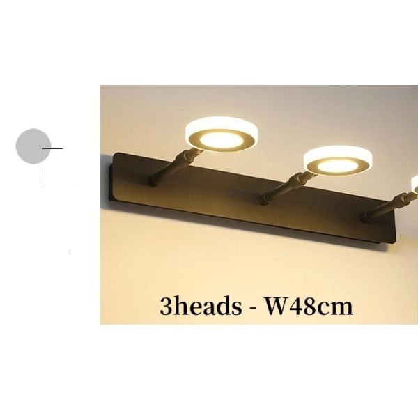 360 Degree Rotating Makeup Lights LED Vanity Light Bathroom Mirror Cabinet Light (WH-MR-76)