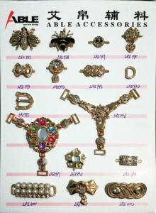 Wholesale Fashion Colourful Jewelry Ladies Sandals Shoe Clip Accessories Metal Shoe Buckle from china suppliers